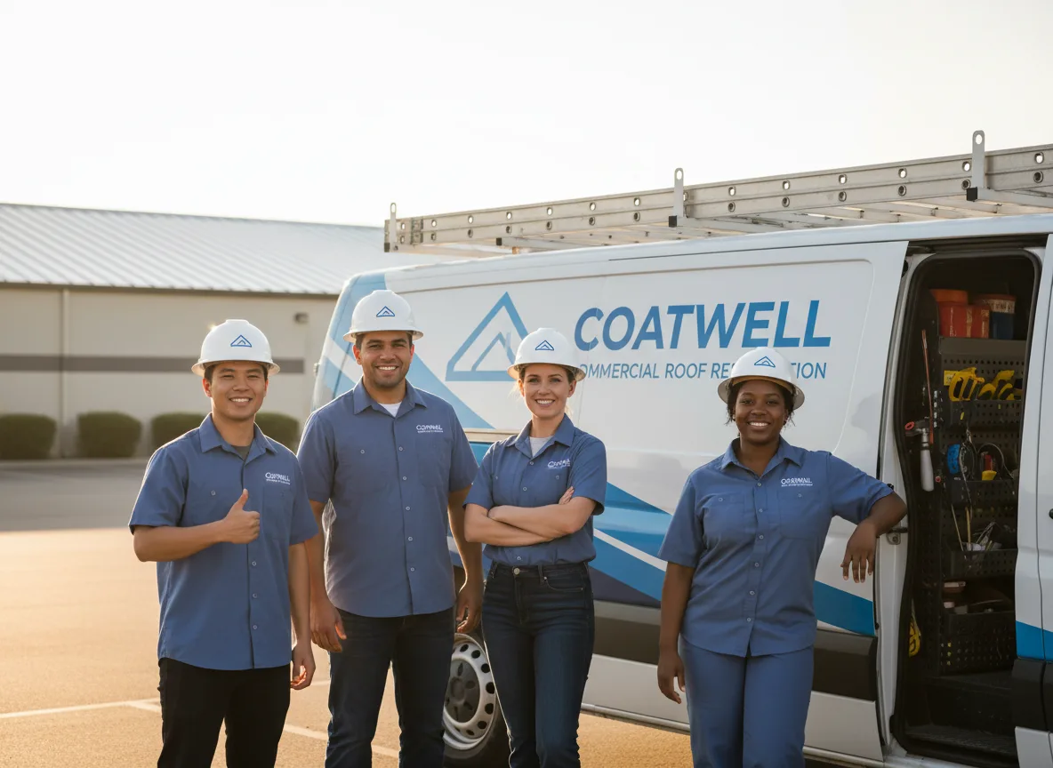 Commercial roof coating company in Clayton, WA